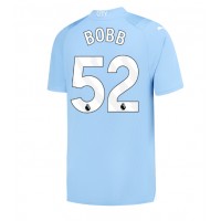 Manchester City Oscar Bobb #52 Replika Hemmatröja 2023-24 Kortärmad